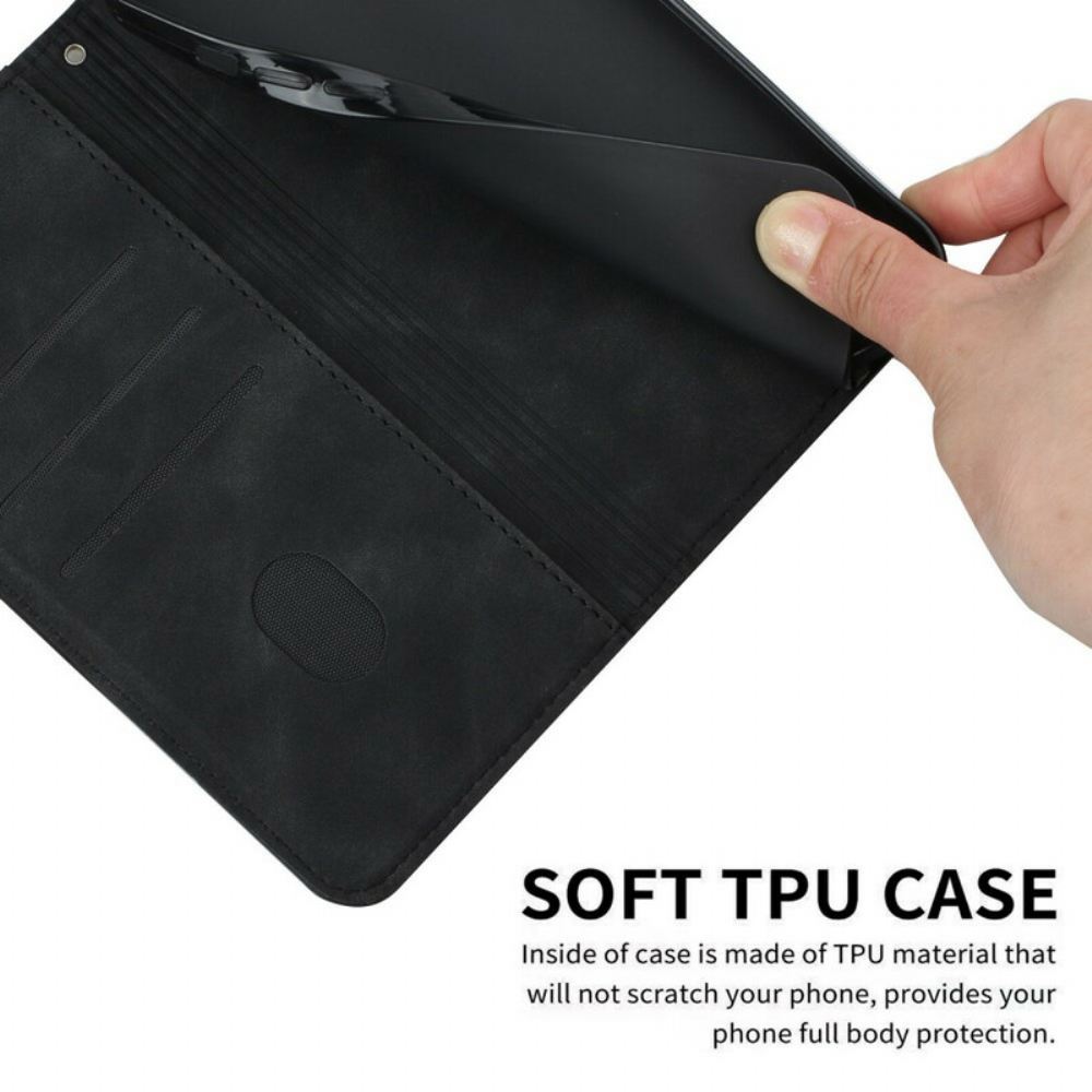 Kryty Na Mobil Na iPhone 12 / 12 Pro Flipové Pouzdro Kožený Styl S-design