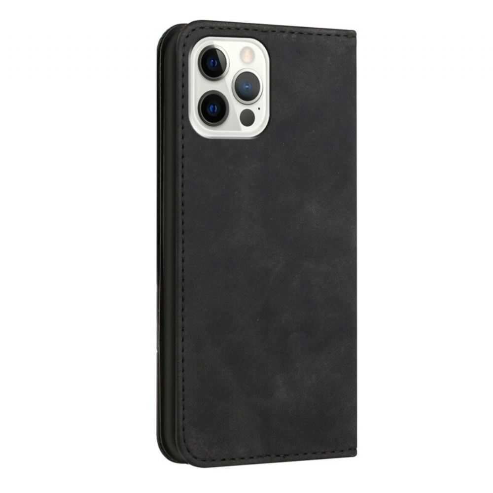 Kryty Na Mobil Na iPhone 12 / 12 Pro Flipové Pouzdro Kožený Styl S-design