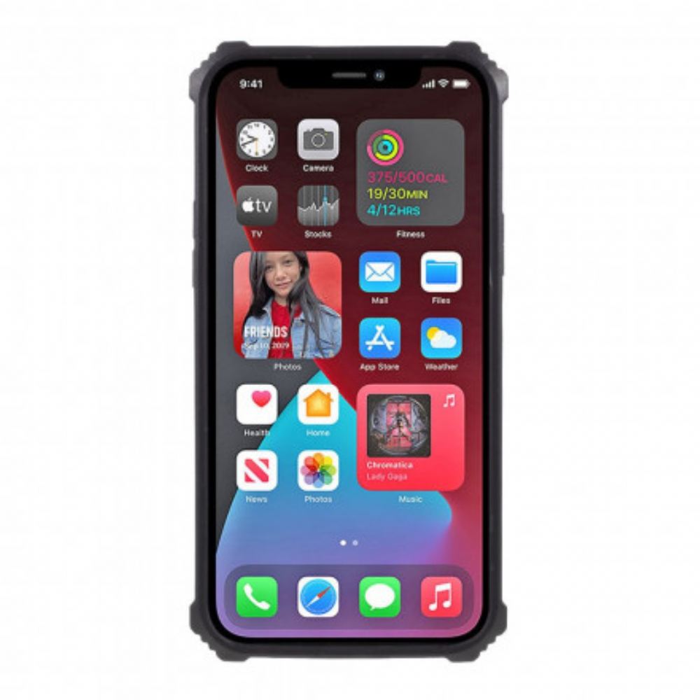 Kryty Na Mobil Na iPhone 12 / 12 Pro Odnímatelná Podpůrná Kamufláž