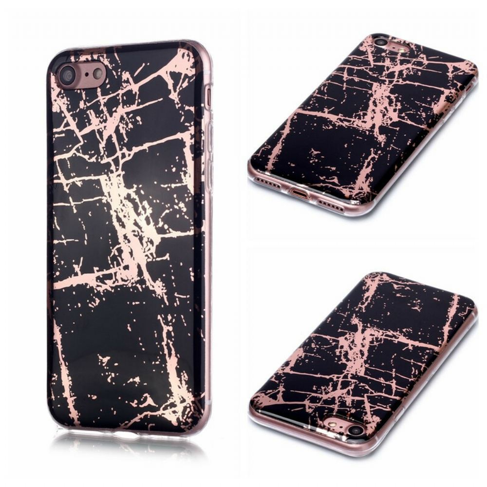 Kryt Na iPhone SE 3 / SE 2 / 8 / 7 Barevný Geometrický Mramor