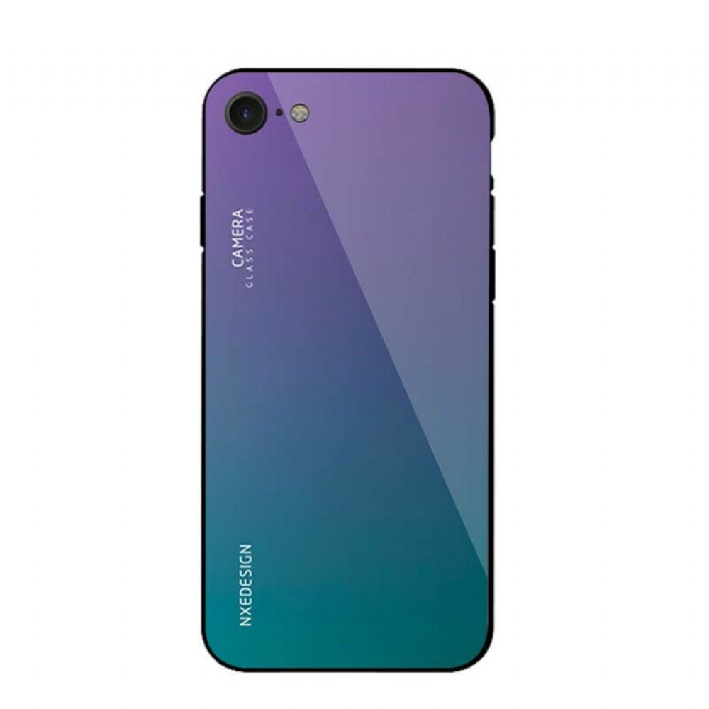 Kryt Na iPhone SE 3 / SE 2 / 8 / 7 Barvy Tvrzeného Skla Nxe