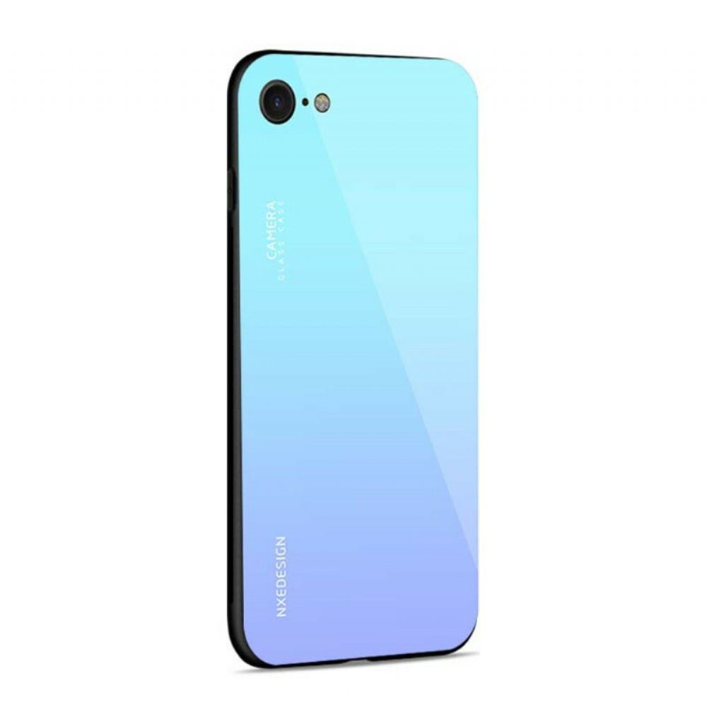 Kryt Na iPhone SE 3 / SE 2 / 8 / 7 Barvy Tvrzeného Skla Nxe