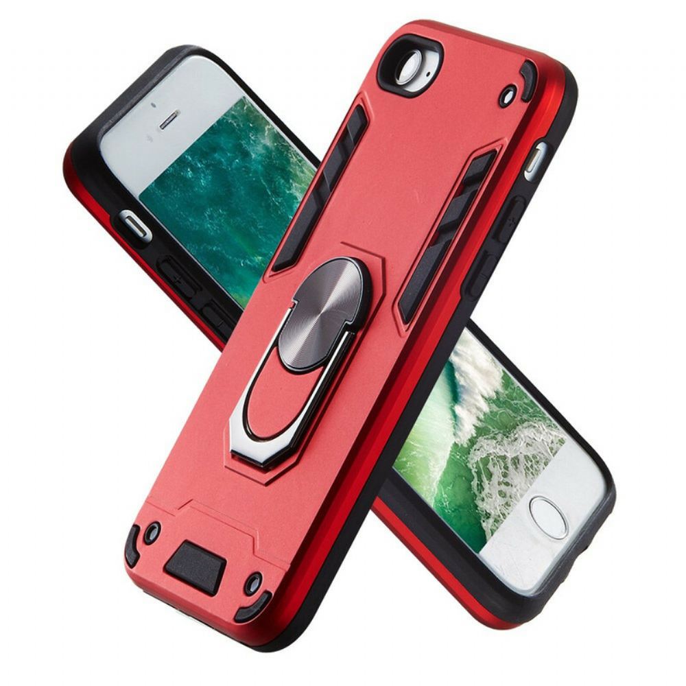 Kryt Na iPhone SE 3 / SE 2 / 8 / 7 Kovový Odnímatelný Kroužek