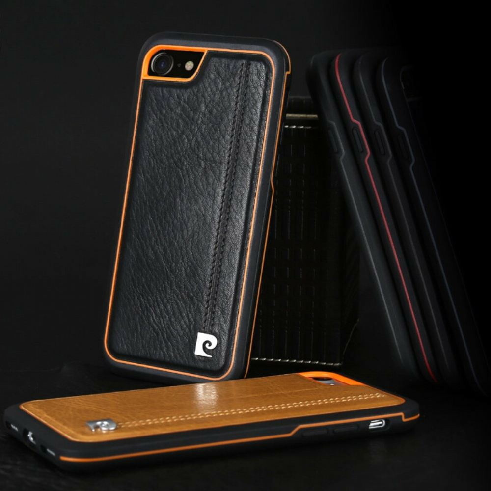Kryt Na iPhone SE 3 / SE 2 / 8 / 7 Kožený Pierre Cardin