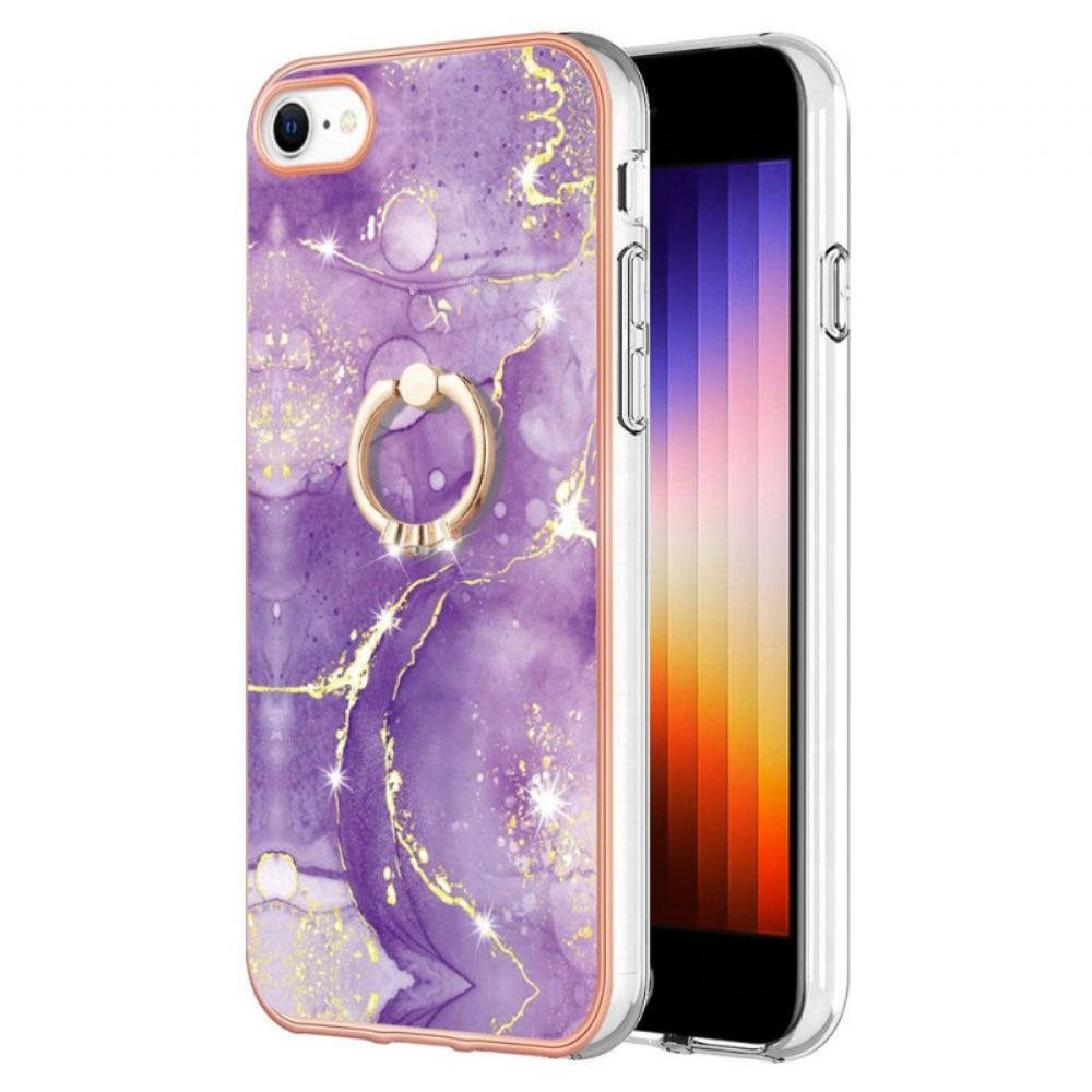 Kryt Na iPhone SE 3 / SE 2 / 8 / 7 Mramor S Kroužkovou Podporou