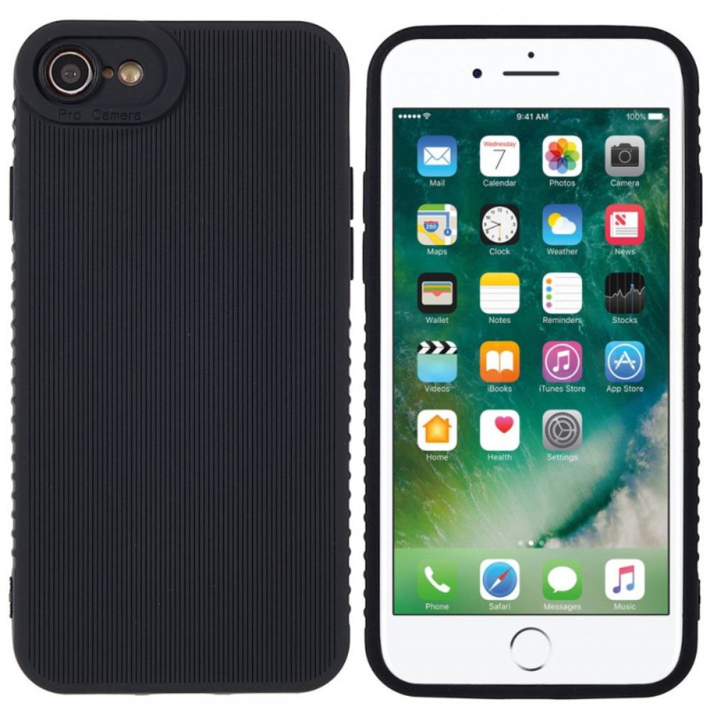 Kryt Na iPhone SE 3 / SE 2 / 8 / 7 Protiskluzový Silikon