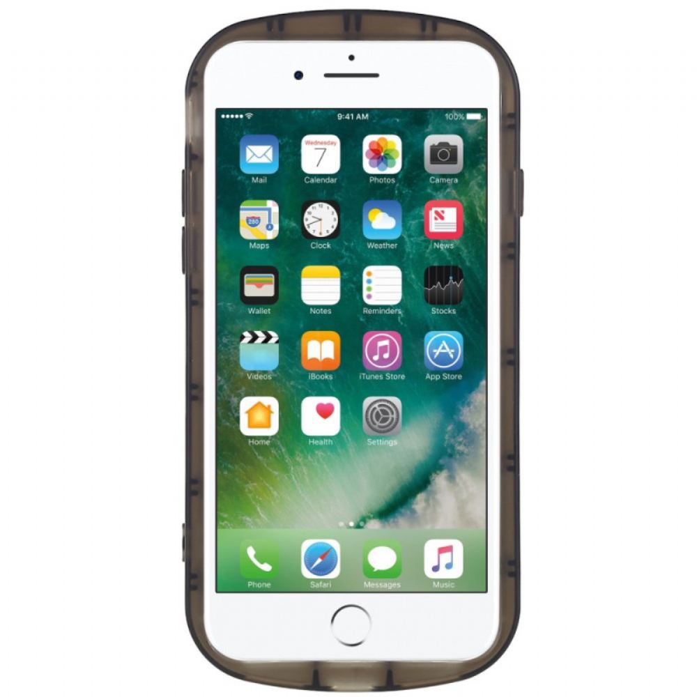 Kryt Na iPhone SE 3 / SE 2 / 8 / 7 Průsvitný Tónovaný