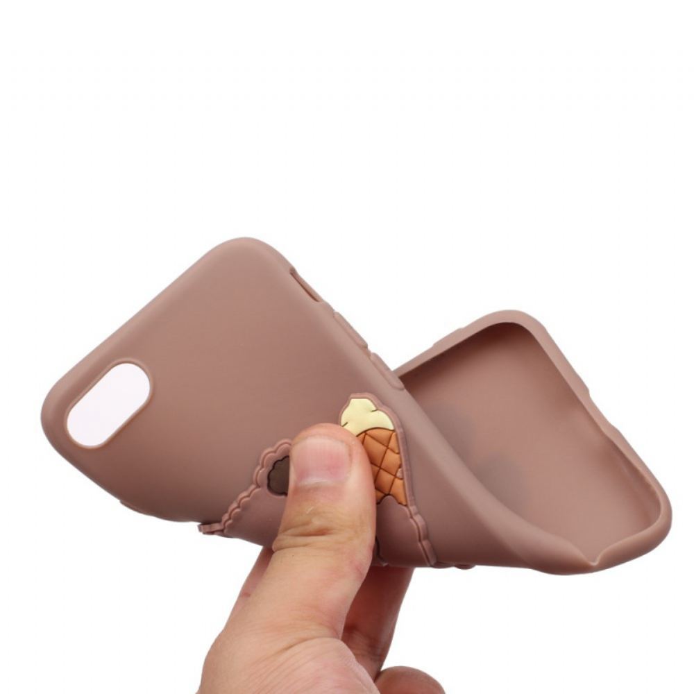 Kryt Na iPhone SE 3 / SE 2 / 8 / 7 Silikonový Medvěd