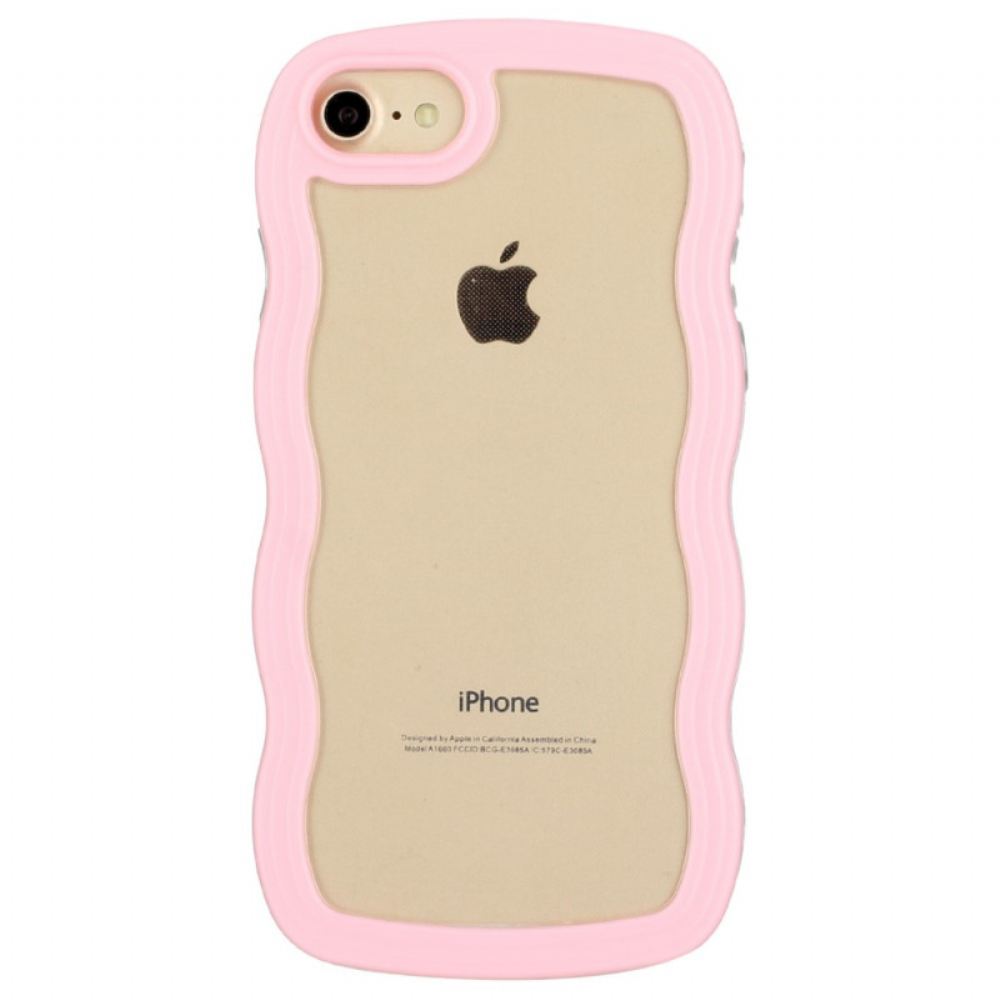 Kryt Na iPhone SE 3 / SE 2 / 8 / 7 Vlnový Design