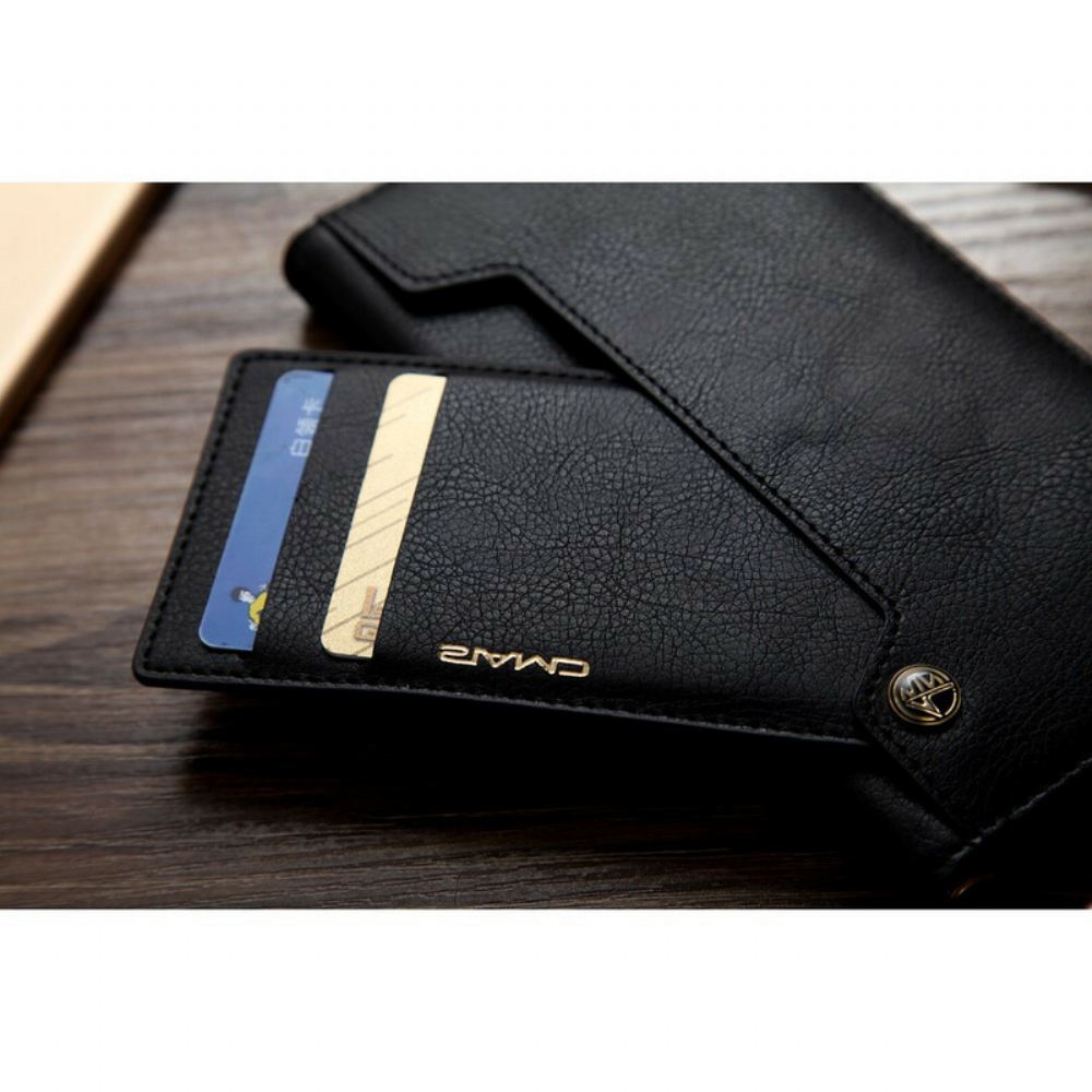 Kryty Na Mobil Na iPhone SE 3 / SE 2 / 8 / 7 Flipové Pouzdro Cmai2 Multi-card Leather Effect