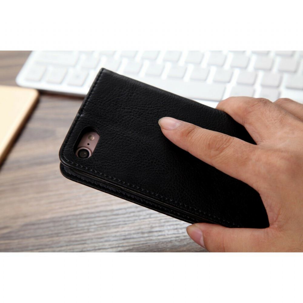 Kryty Na Mobil Na iPhone SE 3 / SE 2 / 8 / 7 Flipové Pouzdro Cmai2 Multi-card Leather Effect
