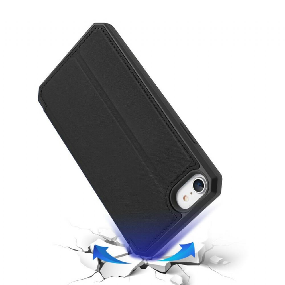 Kryty Na Mobil Na iPhone SE 3 / SE 2 / 8 / 7 Flipové Pouzdro Skin X Series Dux Ducis