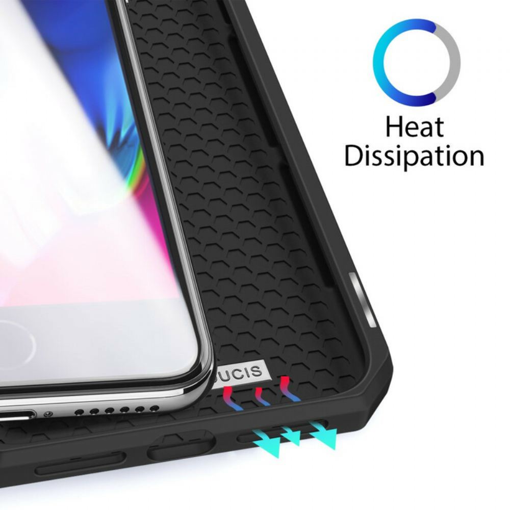 Kryty Na Mobil Na iPhone SE 3 / SE 2 / 8 / 7 Flipové Pouzdro Skin X Series Dux Ducis