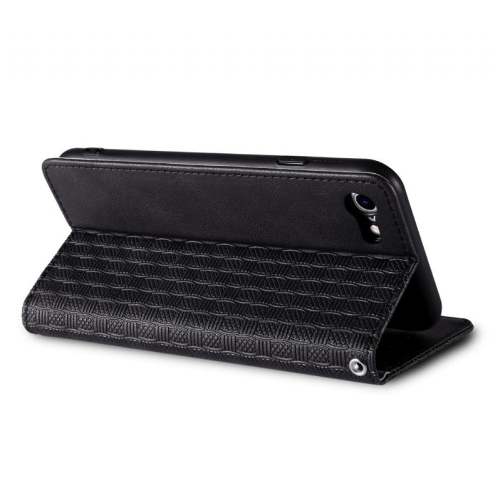 Kryty Na Mobil Na iPhone SE 3 / SE 2 / 8 / 7 Na Lana Flipové Pouzdro Strappy Retro