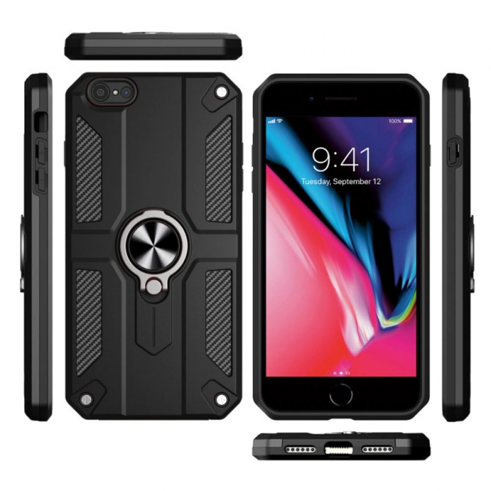Kryty Na Mobil Na iPhone SE 3 / SE 2 / 8 / 7 Odnímatelný Opěrný Kroužek