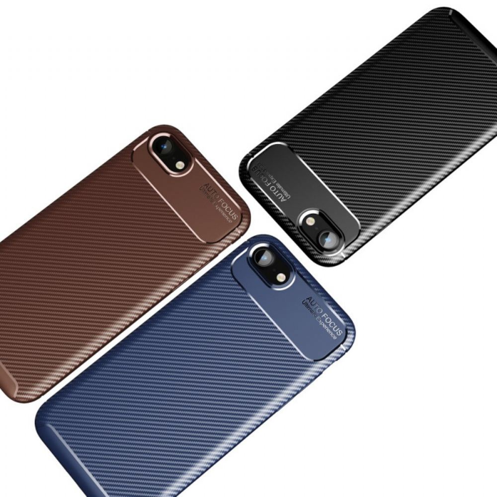 Kryty Na Mobil Na iPhone SE 3 / SE 2 / 8 / 7 Uhlíkové Vlákno