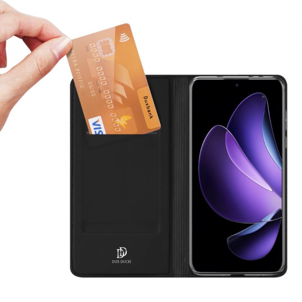 Kožené Pouzdro Folio Na Oppo Reno 13 Pro 5g Řada Dux Ducis Skin Pro