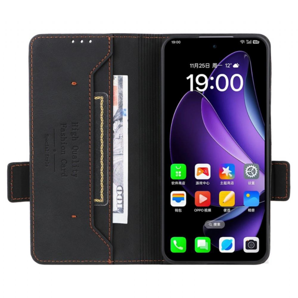 Kožený Kryt Na Oppo Reno 13 Pro 5g Retro