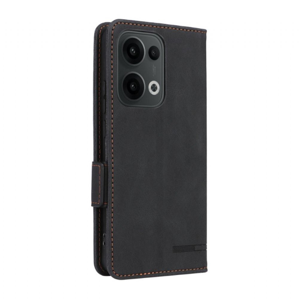 Kožený Kryt Na Oppo Reno 13 Pro 5g Retro