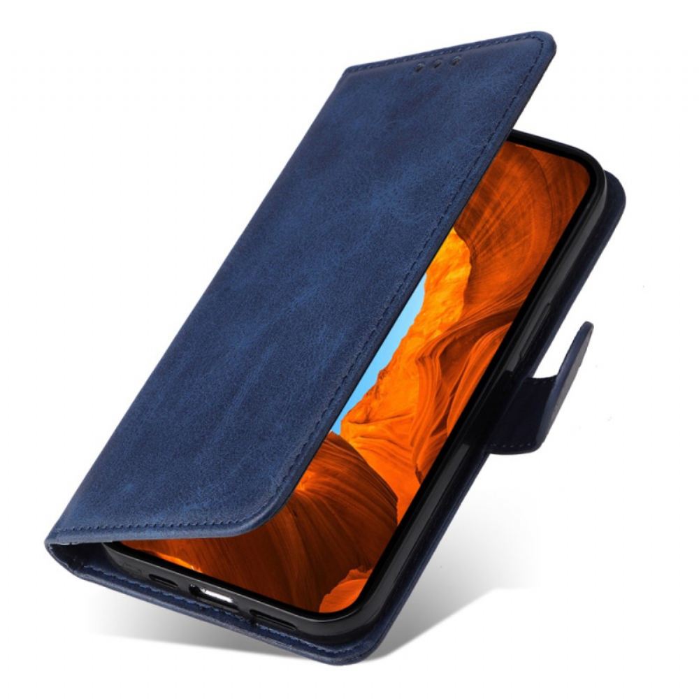 Kožený Kryt Oppo Reno 13 Pro 5g Řemínek Z Obyčejné Umělé Kůže