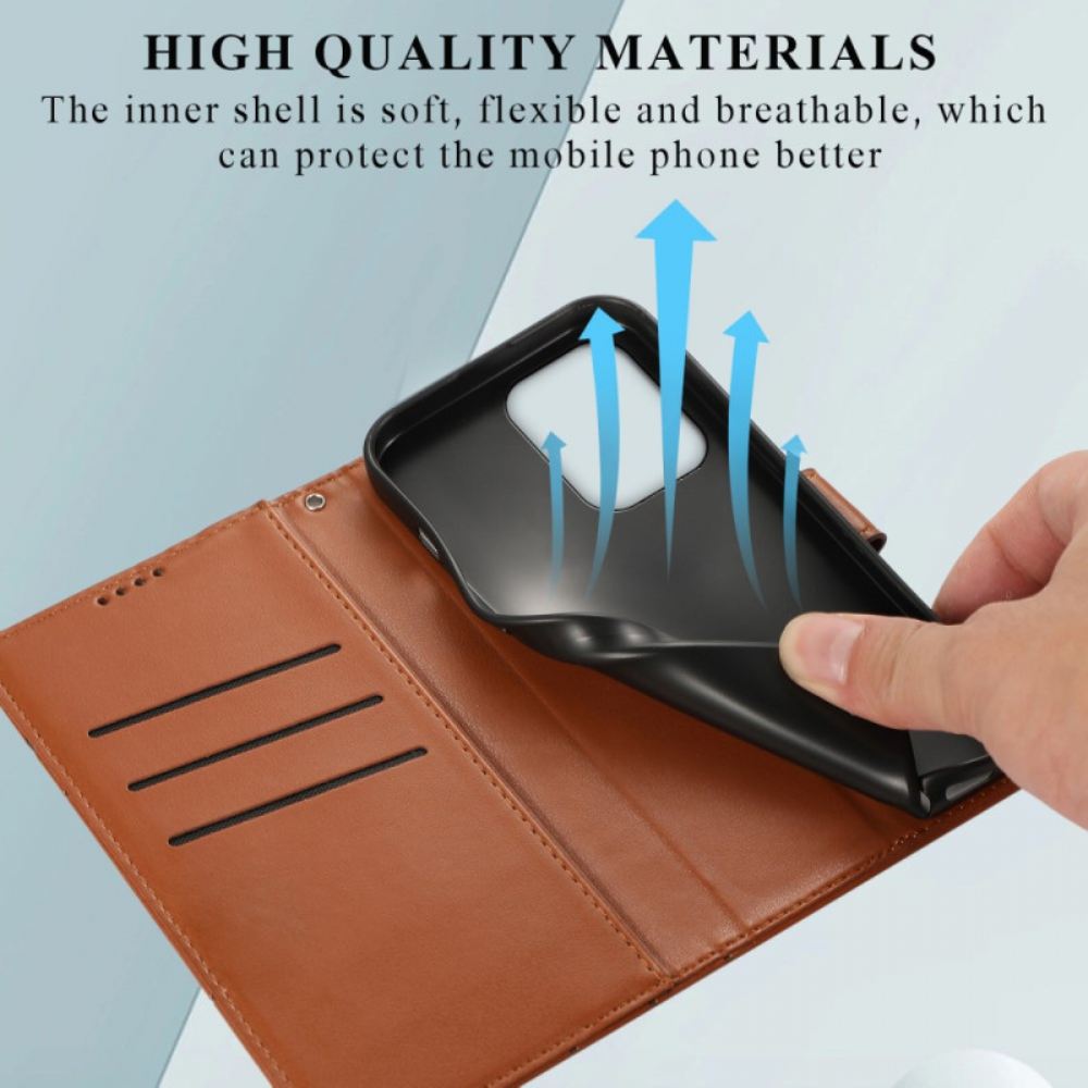 Peněženková Pouzdra Oppo Reno 13 Pro 5g Linie