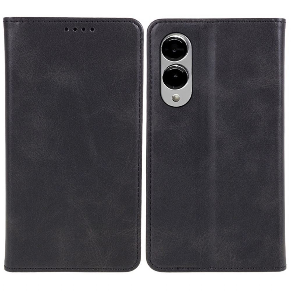 Kožené Pouzdro Folio Na Samsung Galaxy S25 5g Edge Umělá Kůže