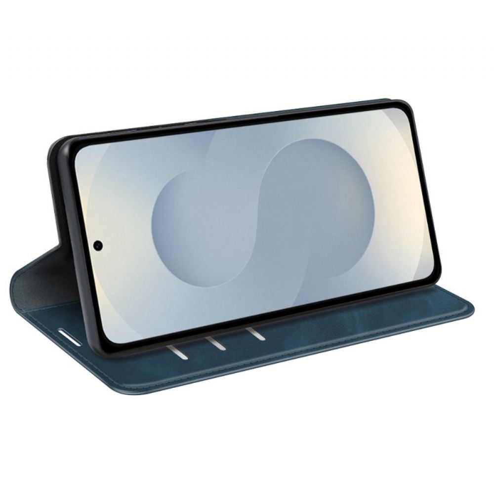 Kožené Pouzdro Folio Samsung Galaxy S25 5g Edge Kožený Styl