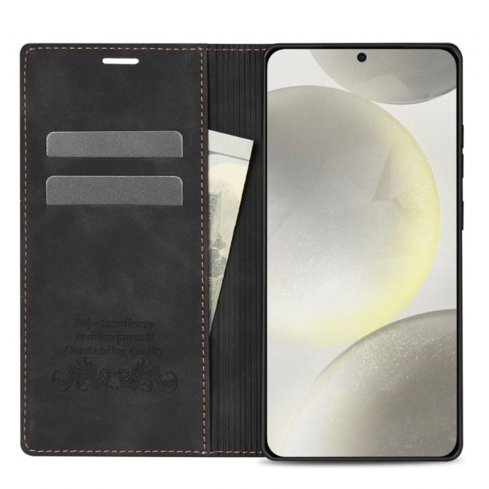 Kožené Pouzdro Folio Samsung Galaxy S25 5g Edge Plus Design