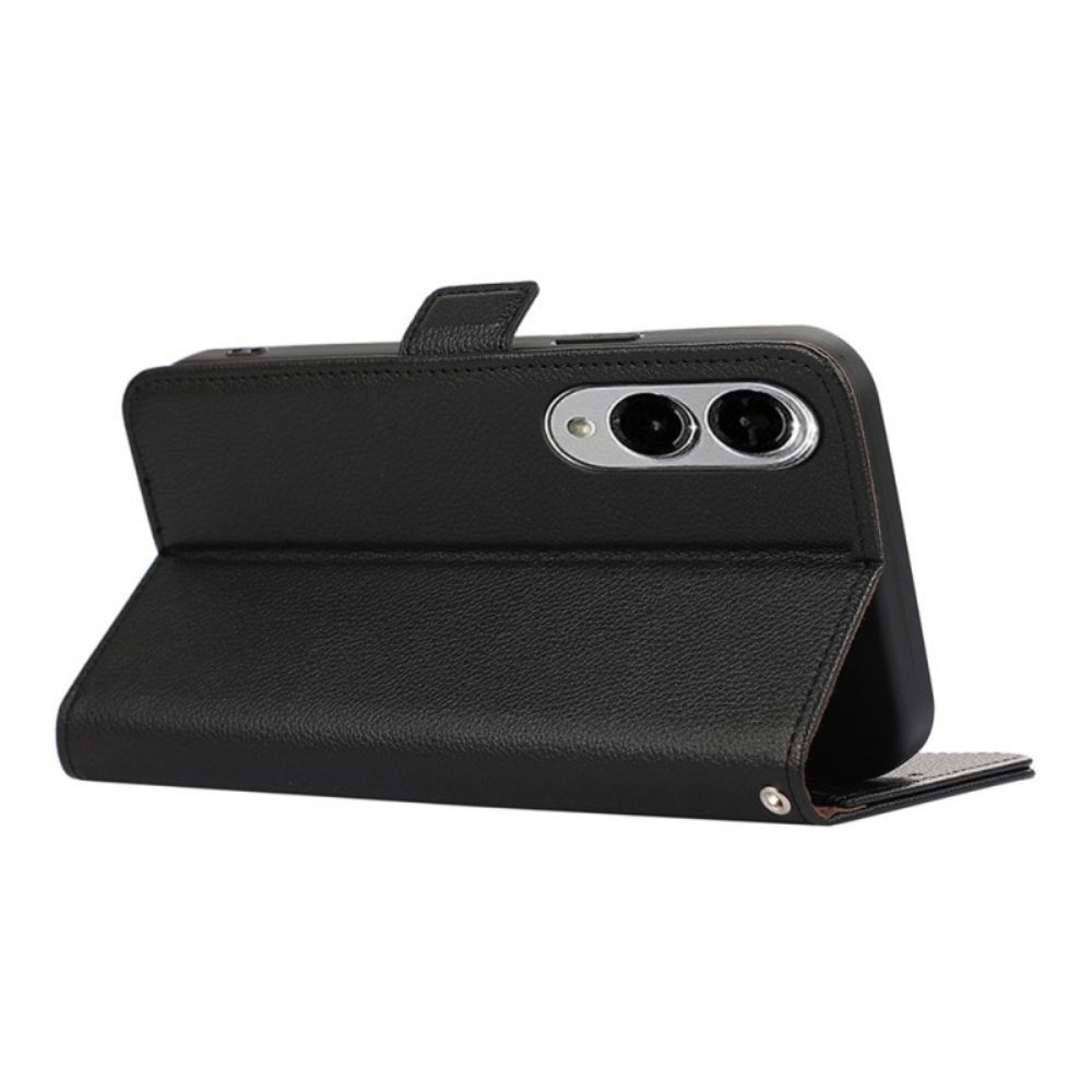 Kožený Kryt Na Samsung Galaxy S25 5g Edge Abeel Rfid Ochrana