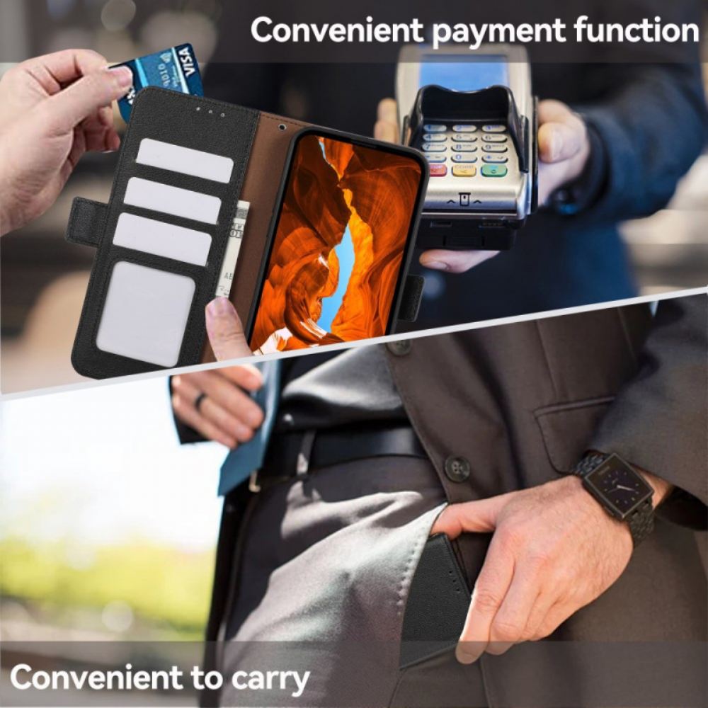 Kožený Kryt Na Samsung Galaxy S25 5g Edge Abeel Rfid Ochrana