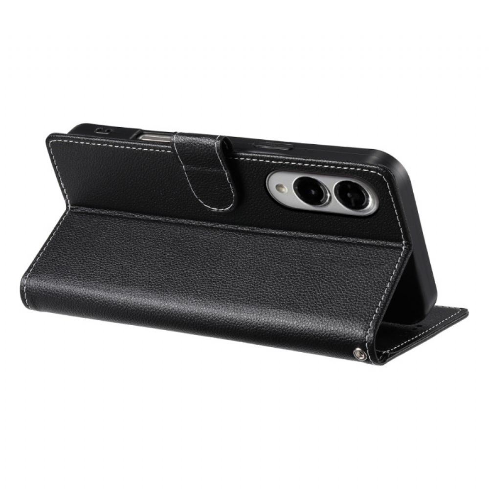 Kožený Kryt Na Samsung Galaxy S25 5g Edge Umělá Kůže