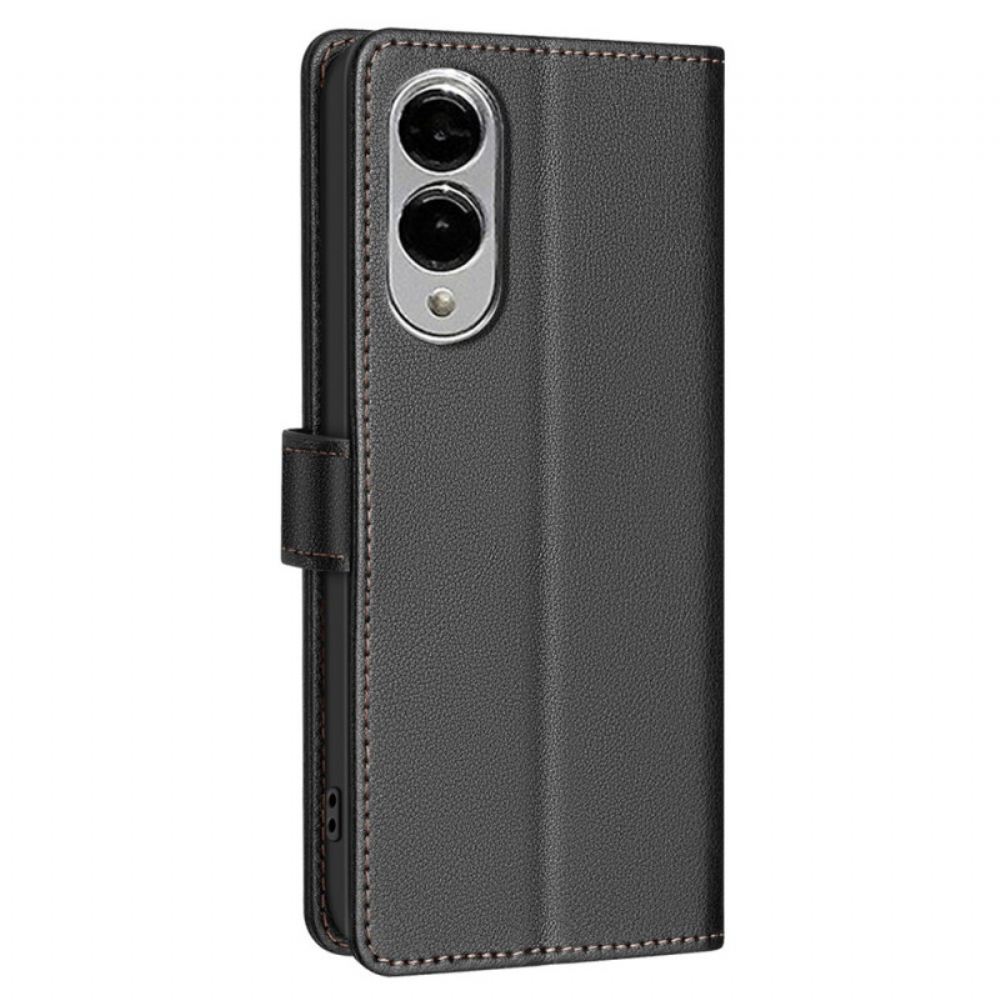 Kožený Kryt Samsung Galaxy S25 5g Edge Blokování Rfid Binfen Color