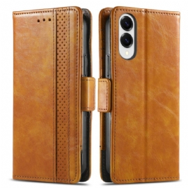 Kožený Kryt Samsung Galaxy S25 5g Edge Caseneo