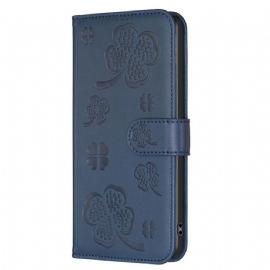 Kožený Kryt Samsung Galaxy S25 5g Edge Jetelový Vzor