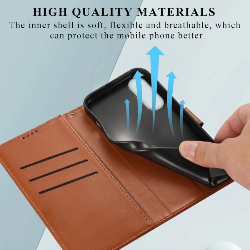 Kožený Kryt Samsung Galaxy S25 5g Edge Linie