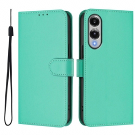 Kožený Kryt Samsung Galaxy S25 5g Edge Monochromatický