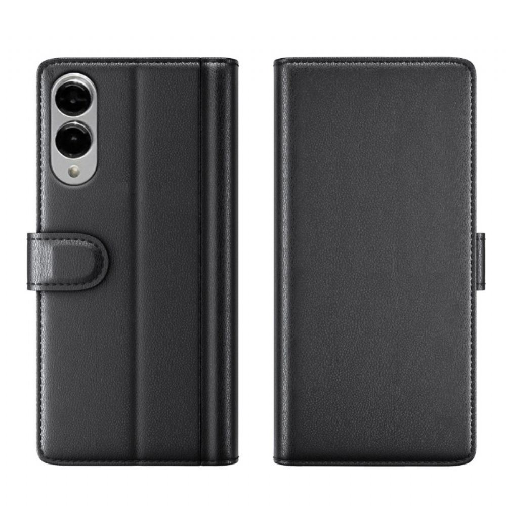 Kožený Kryt Samsung Galaxy S25 5g Edge Pravá Kůže