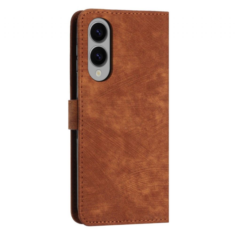 Kožený Kryt Samsung Galaxy S25 5g Edge Retro Design