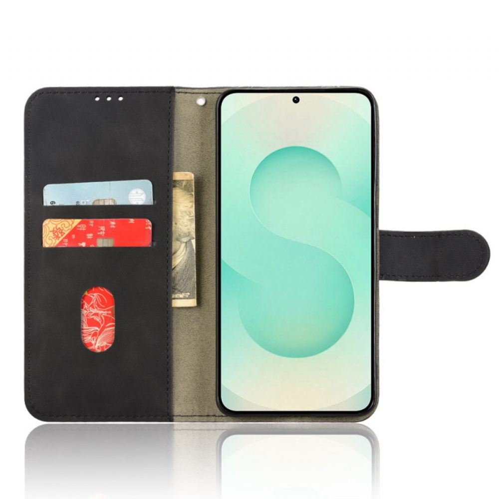 Kožený Kryt Samsung Galaxy S25 5g Edge Semišový Efekt