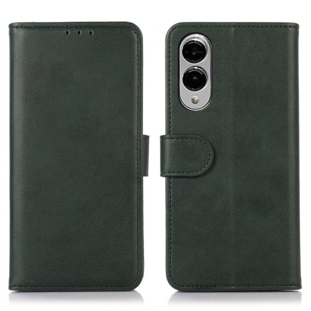 Kožený Kryt Samsung Galaxy S25 5g Edge Texturovaná Kůže