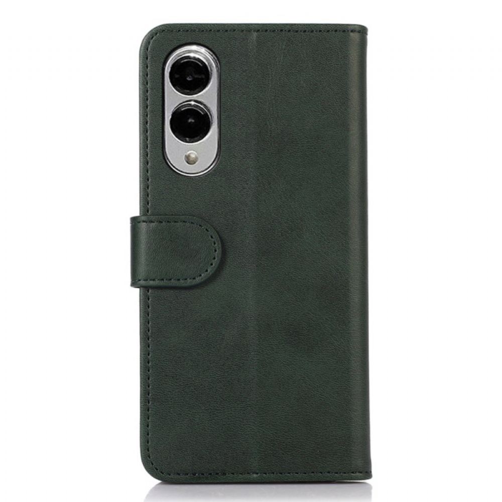 Kožený Kryt Samsung Galaxy S25 5g Edge Texturovaná Kůže