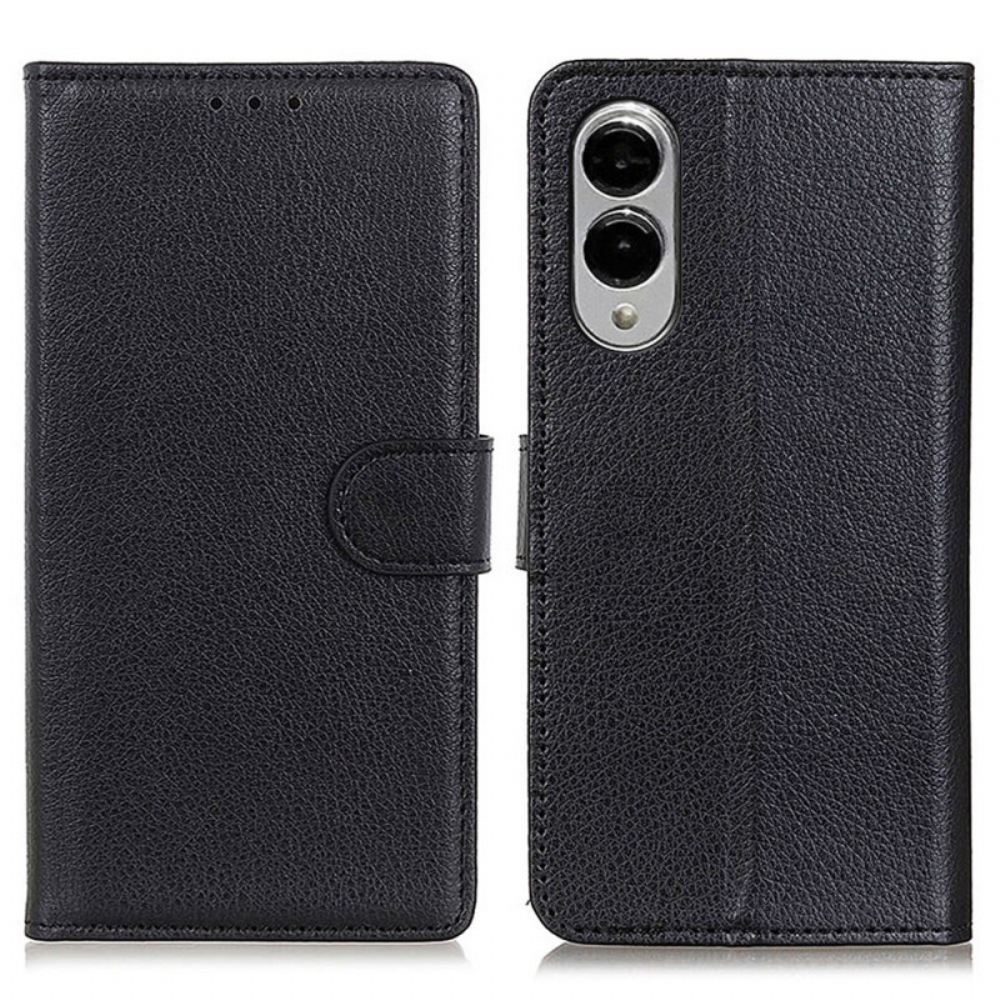 Kožený Kryt Samsung Galaxy S25 5g Edge Tradiční Umělá Kůže