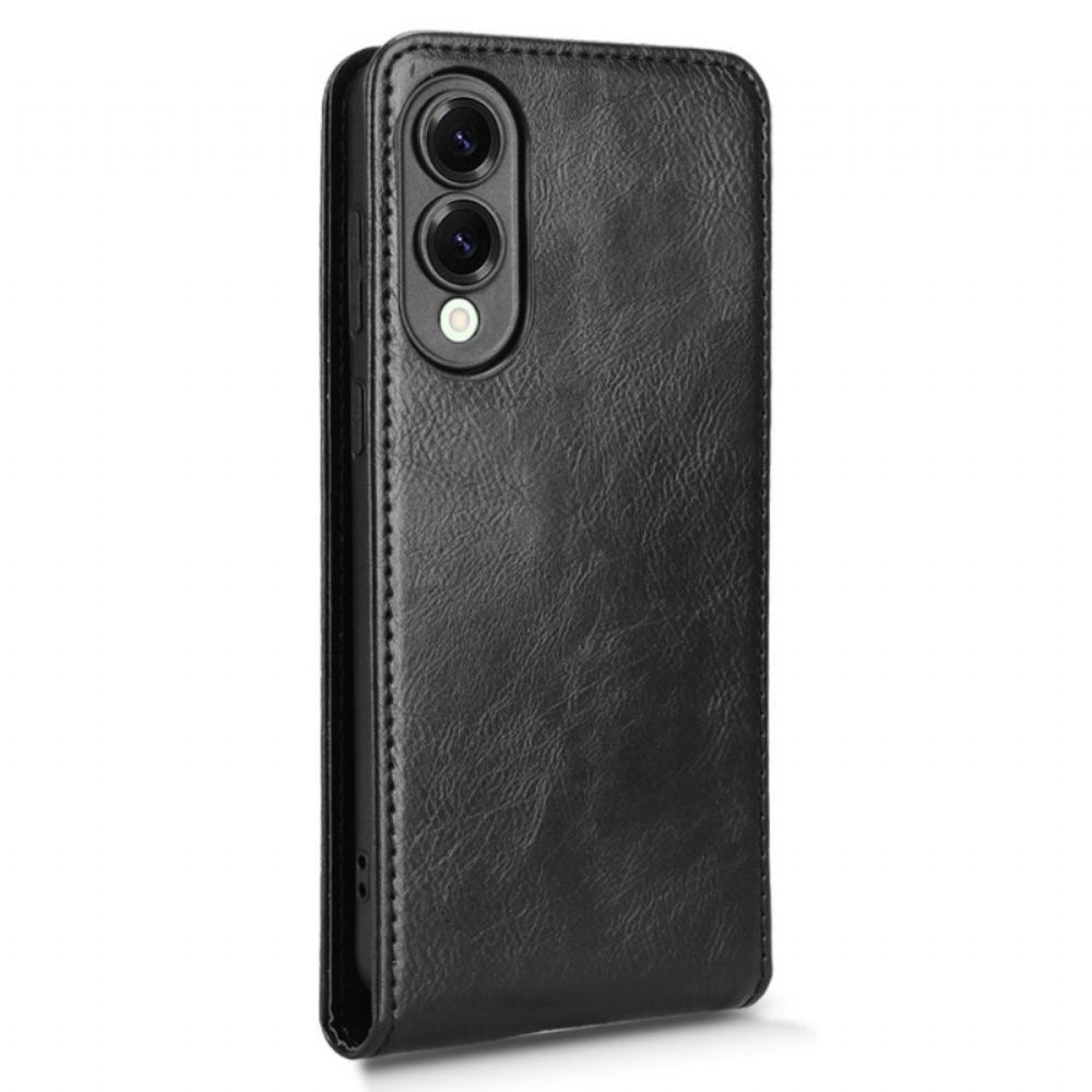 Kožený Kryt Samsung Galaxy S25 5g Edge Vertikální Design