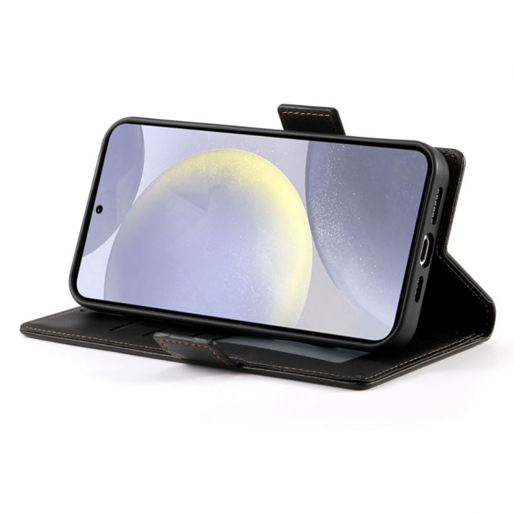 Kožený Kryt Samsung Galaxy S25 5g Edge Všestranný Design