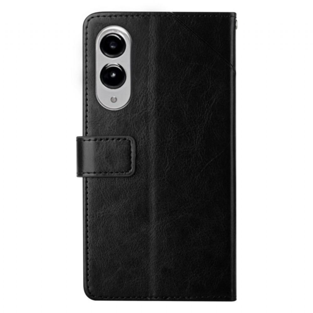 Kožený Kryt Samsung Galaxy S25 5g Edge Y-design S Popruhem