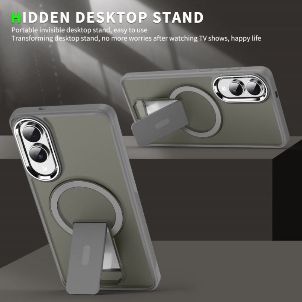 Kryt Na Samsung Galaxy S25 5g Edge Kompatibilní S Magsafe Se Stojánkem