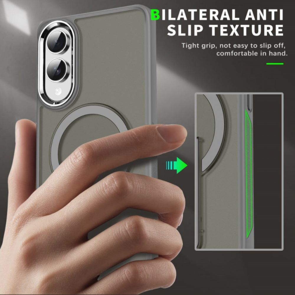 Kryt Na Samsung Galaxy S25 5g Edge Kompatibilní S Magsafe Se Stojánkem