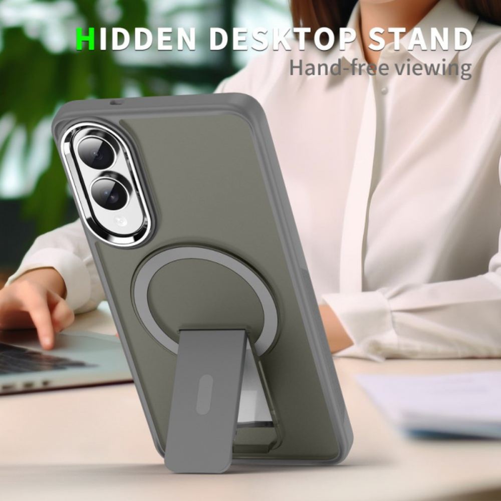 Kryt Na Samsung Galaxy S25 5g Edge Kompatibilní S Magsafe Se Stojánkem