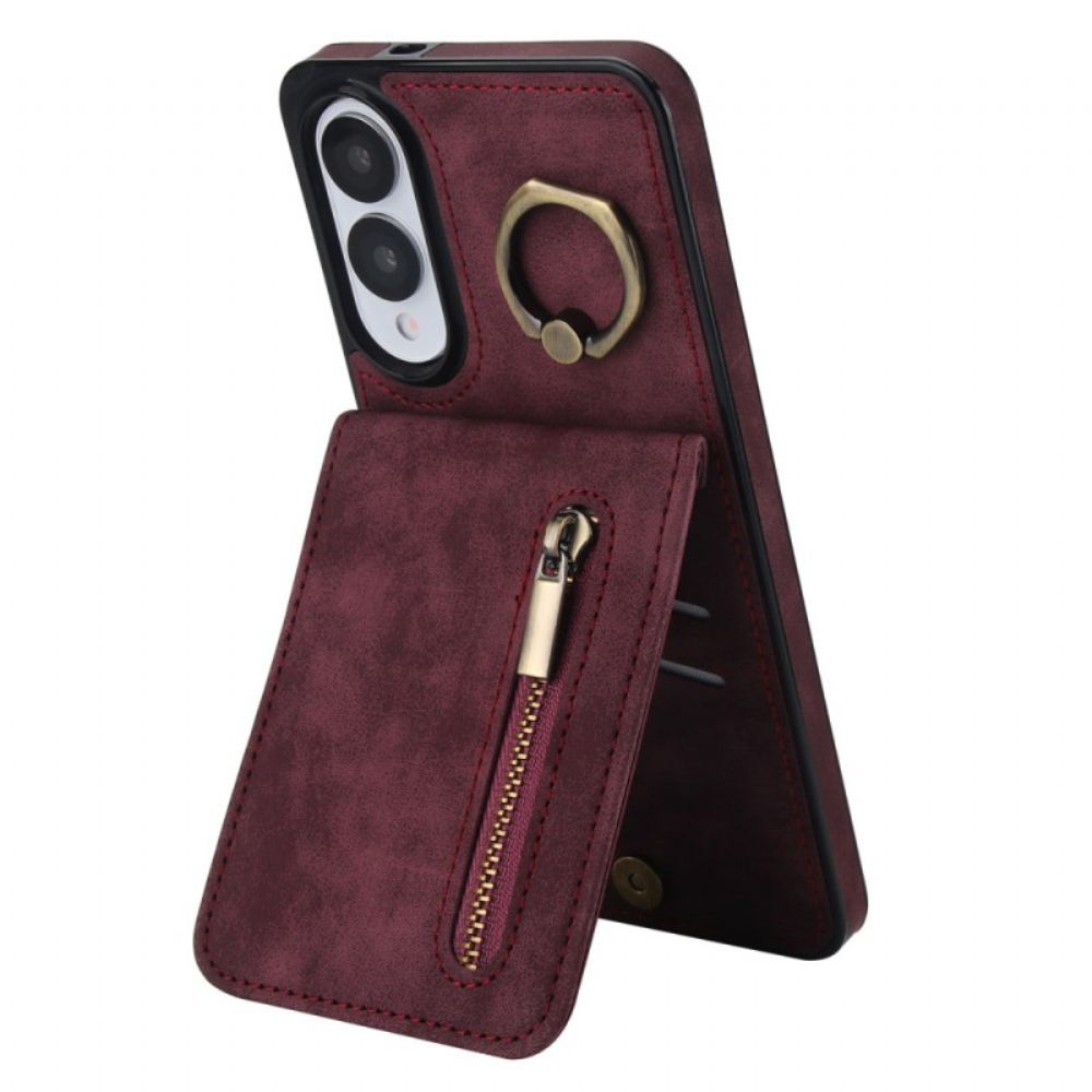 Kryt Na Samsung Galaxy S25 5g Edge Peněženka Na Zip A Technologie Rfid