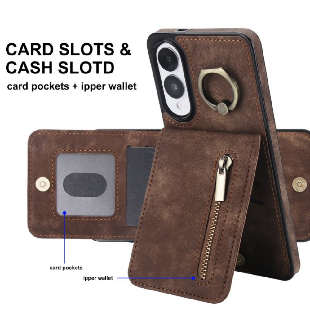 Kryt Na Samsung Galaxy S25 5g Edge Peněženka Na Zip A Technologie Rfid